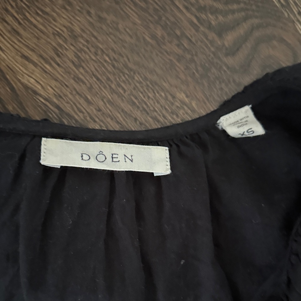 Doen Jana Blouse | Black | XS - Picture 5 of 11